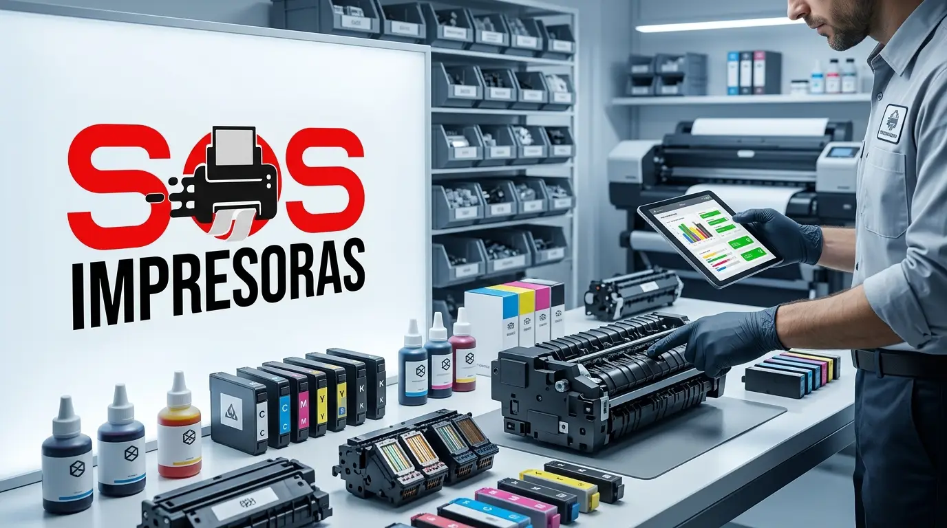 Venta de insumos y repuestos para impresoras
